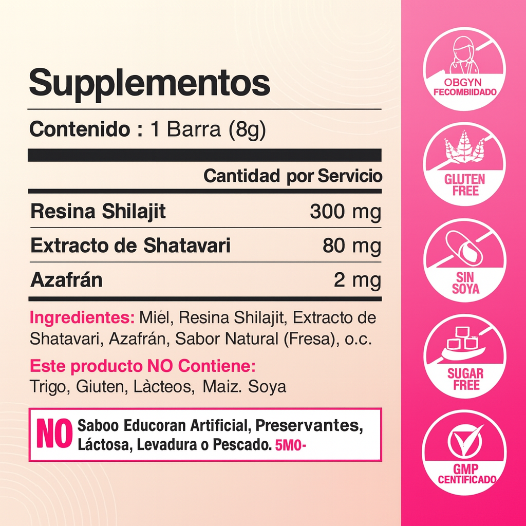 Barritas de miel Her-Lajit™ de ElixLabs