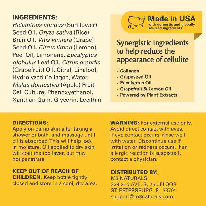 Firming Body Massage Oil with Collagen & Stem Cells