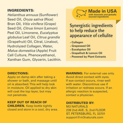 Firming Body Massage Oil with Collagen & Stem Cells