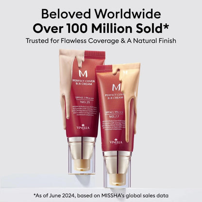 Perfect Cover BB Cream SPF 42 PA+++ – Tinted Moisturizer