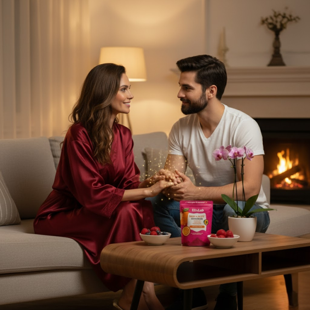 ElixLab Women’s Hormone Balance Gummies – Shilajit, Saffron & Shatavari, Orange Flavor, 60 Gummies – ElixLab