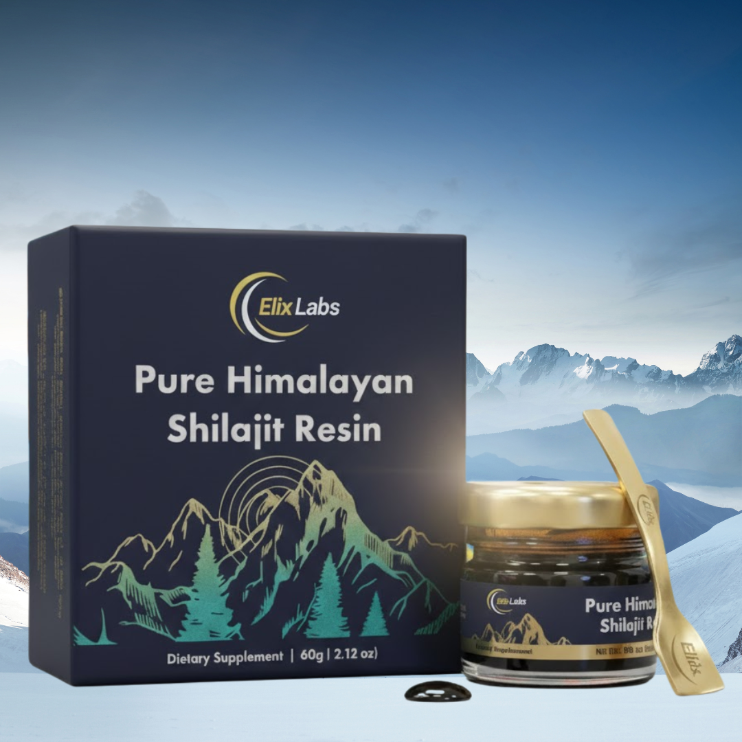 ElixLabs Pure Himalayan Shilajit Resin