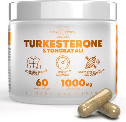 Turkesterone & Tongkat Ali Capsules