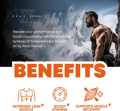 Turkesterone & Tongkat Ali Capsules